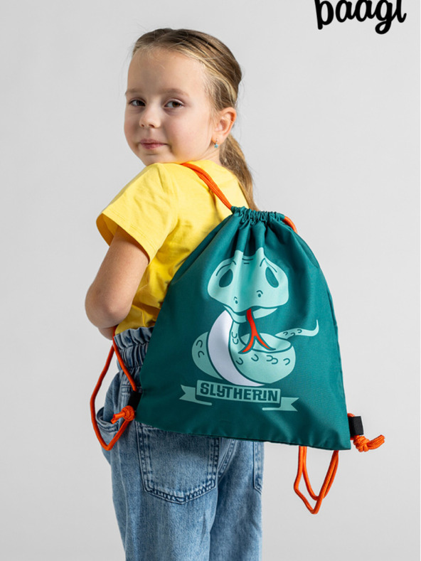 BAAGL  Zöld Óvodai táska Baagl Harry Potter Slytherin