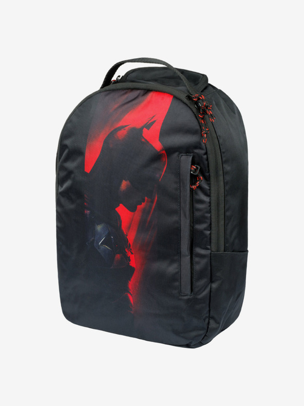 BAAGL  Fekete hátizsák Baagl eARTh Batman Red