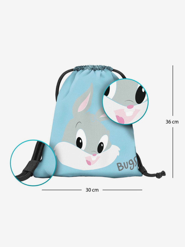 BAAGL  Kék óvodai táska Baagl Bugs Bunny