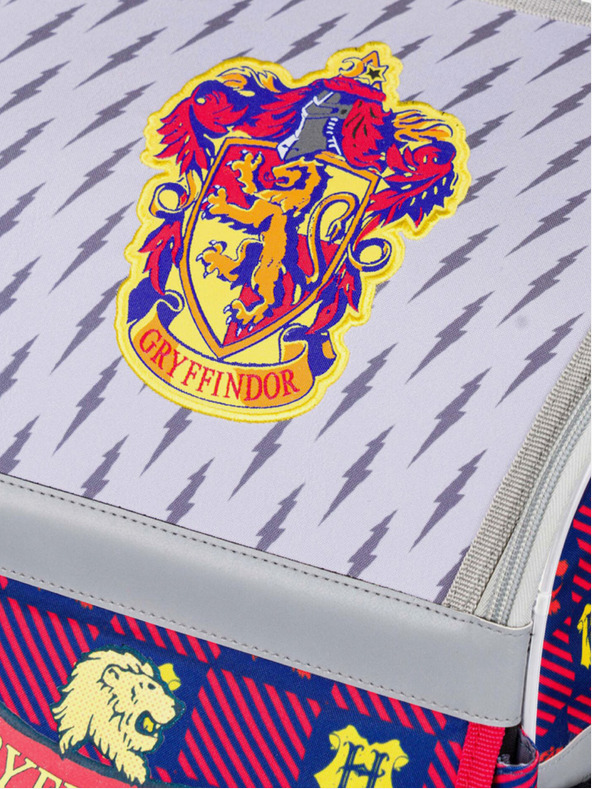 BAAGL  Piros és kék iskolai szett - aktatáska, tolltartó, táska Baagl Zippy Harry Potter Griffendél