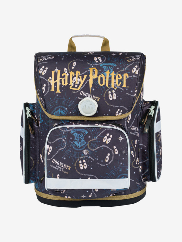 BAAGL  Kék iskolatáska Ergo Baagl Harry Potter Pobertův Plánek
