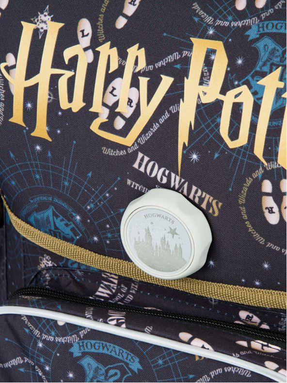 BAAGL  Kék iskolatáska Ergo Baagl Harry Potter Pobertův Plánek