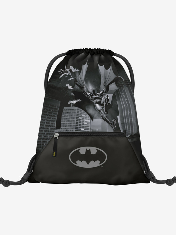 BAAGL  Fekete táska zsebbel Baagl Batman Dark City zsebével