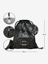 BAAGL  Fekete táska zsebbel Baagl Batman Dark City zsebével