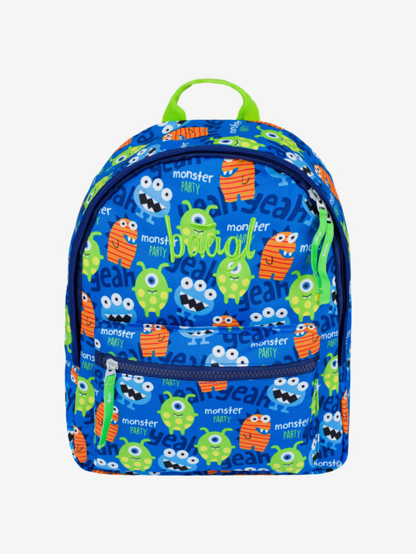 BAAGL  Kék óvodai hátizsák Baagl Monsters