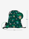 BAAGL  Zöld Óvodai táska Baagl Krokodil