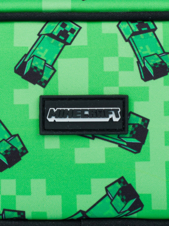 BAAGL  Zöld ceruzatartó Baagl Minecraft Creeper