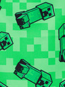 BAAGL  Zöld táska Baagl Minecraft Creeper