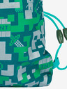 BAAGL  Zöld táska Baagl Minecraft Silver Creeper Baagl Minecraft ezüst kúszó