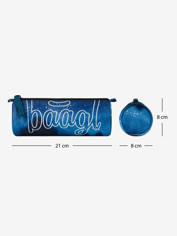 BAAGL  Kék Diáktáska Baagl Steel