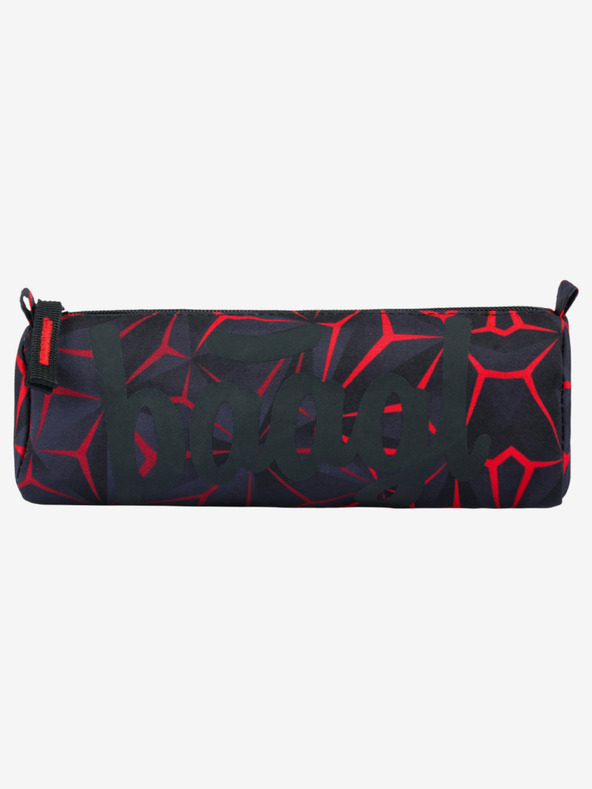 BAAGL  Fekete Diák táska Baagl Red Polygon