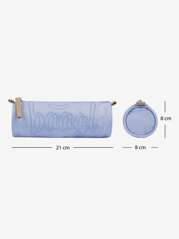 BAAGL  Lila diák táska Baagl Lilac