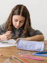 BAAGL  Lila diák táska Baagl Lilac