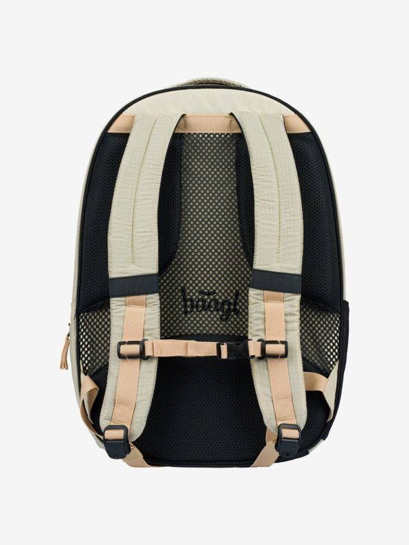 BAAGL  Beige iskolai szett - hátizsák, tolltartó, táska Baagl Coolmate Beige
