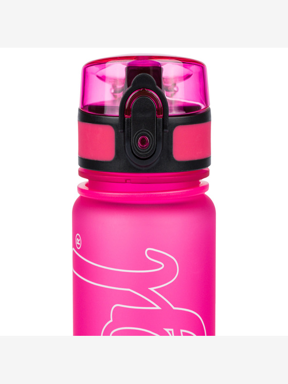 BAAGL  Rózsaszín logós tritán ivópalack - rózsaszín, 500 ml Baagl