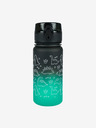 BAAGL  Zöld tritán ivópalack gradiens dino, 350 ml Baagl