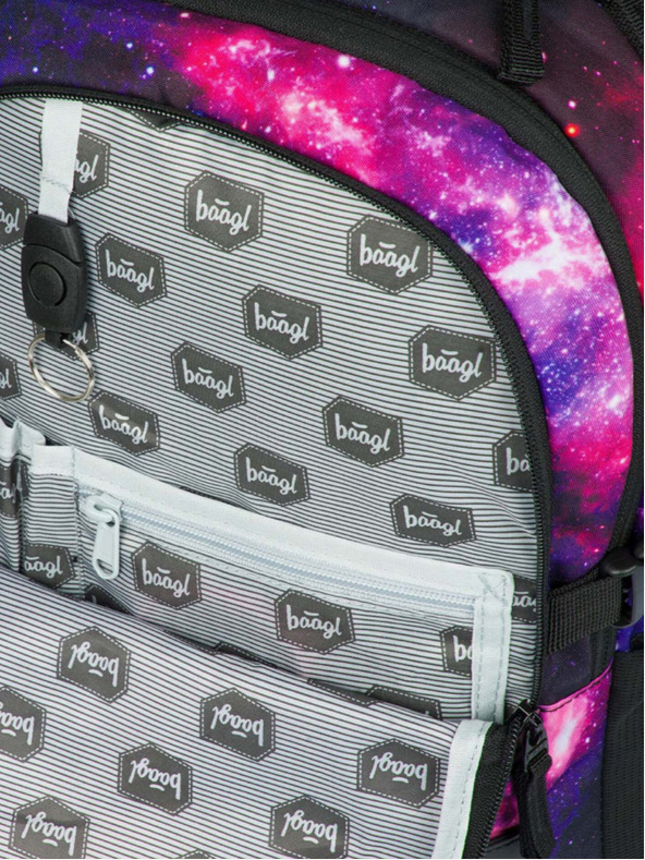 BAAGL  BAAGL Iskolai hátizsák Skate Galaxy BAAGL
