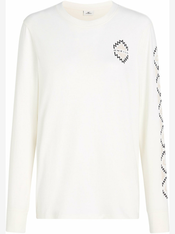 O'Neill O'Neill T-SHIRT női hosszú ujjú póló fehér