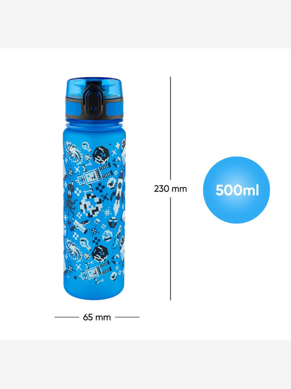 BAAGL  BAAGL Tritán ivópalack Space Game, 500 ml BAAGL BAAGL