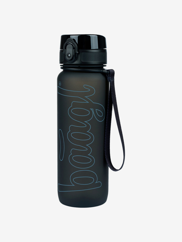 BAAGL  Fekete tritán ivópalack fekete, 800 ml Baagl