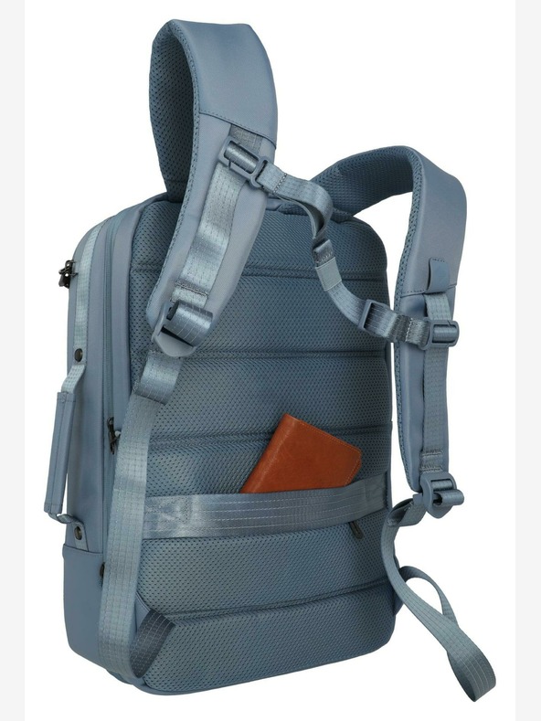 Travelite Travelite Workfloow hátizsák L Denimkék