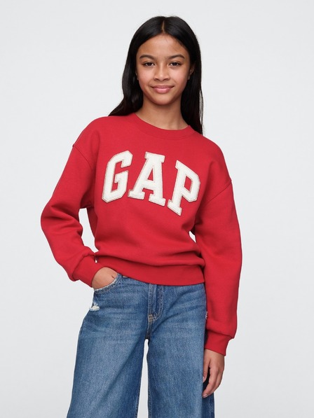 GAP Gyerek oversize pulóver logóval GAP