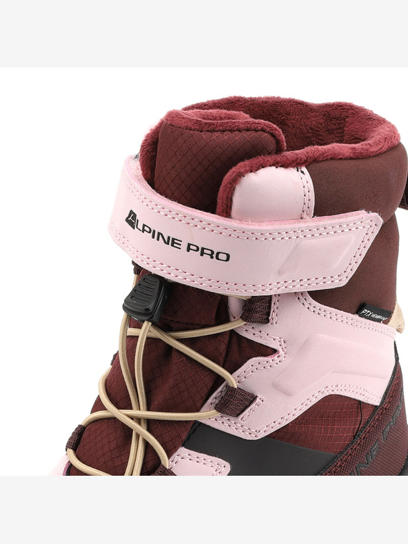 ALPINE PRO Gyermek téli csizma ptx membránnal ALPINE PRO NERO