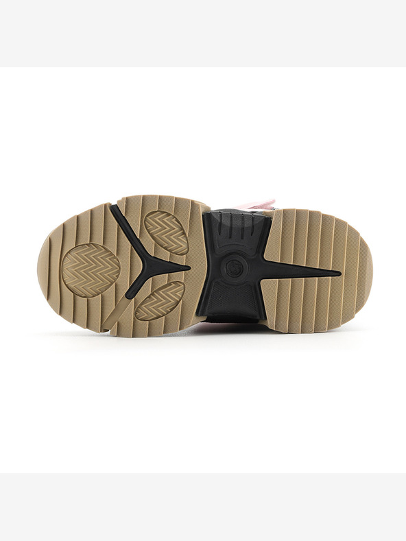 ALPINE PRO Gyermek téli csizma ptx membránnal ALPINE PRO NERO