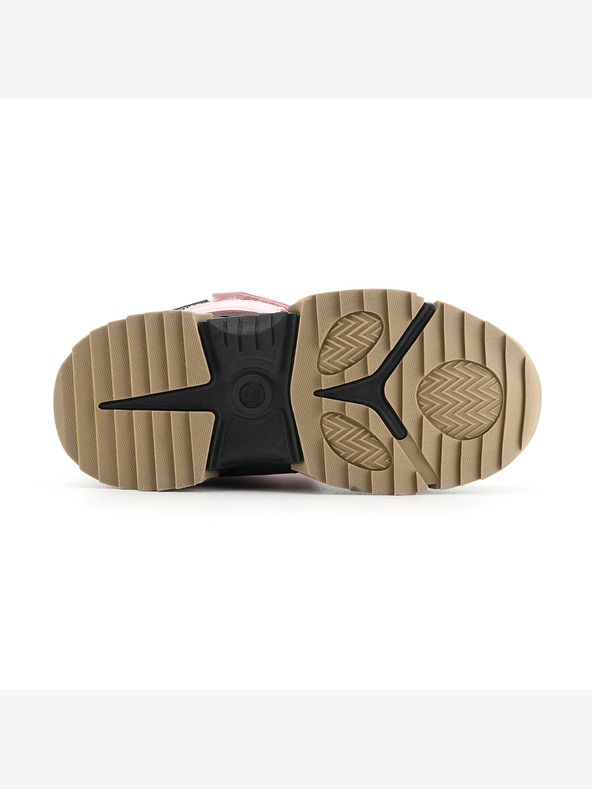 ALPINE PRO Gyermek téli csizma ptx membránnal ALPINE PRO NERO