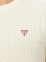 Guess Jeans Férfi ecru pulóver z3hm1 Guess jeans
