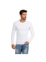 Guess Jeans Férfi fehér hosszú ujjú póló Guess Jeans