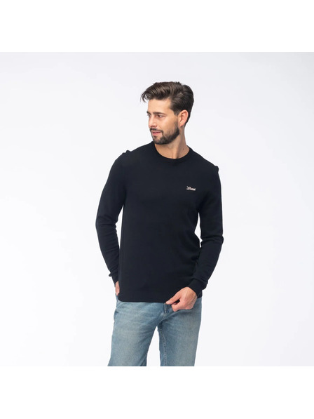 Guess Jeans Férfi fekete signature póló Guess Jeans