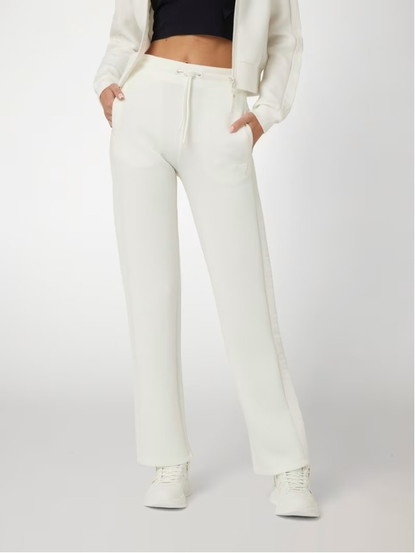 Guess Jeans Guess jeans női fehér oldallogós melegítőnadrág