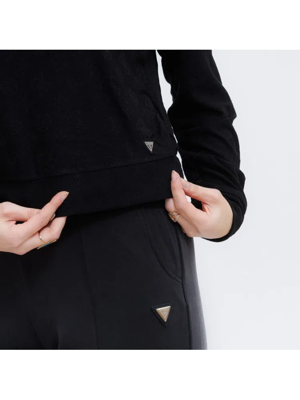 Guess Jeans Guess jeans fekete Monica pulóver