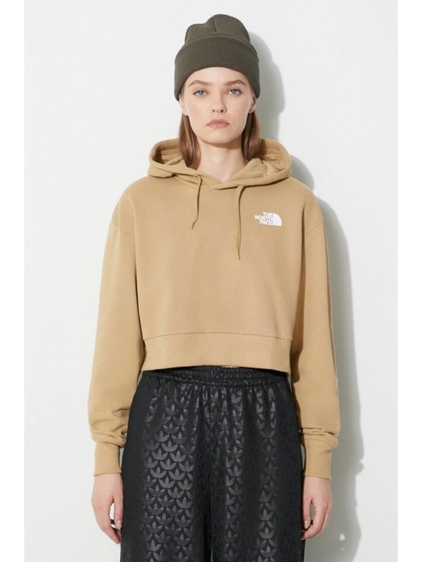 The North Face The North Face Trend Crop Hoodie barna női pulóver