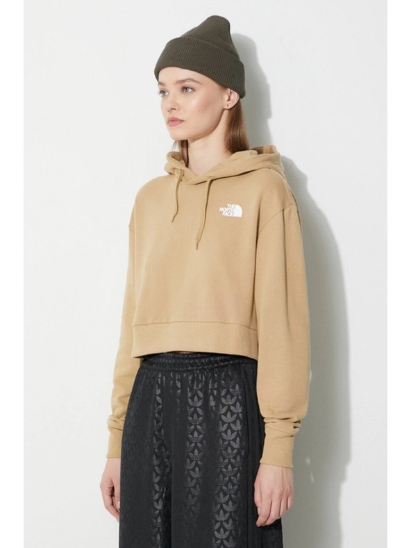 The North Face The North Face Trend Crop Hoodie barna női pulóver