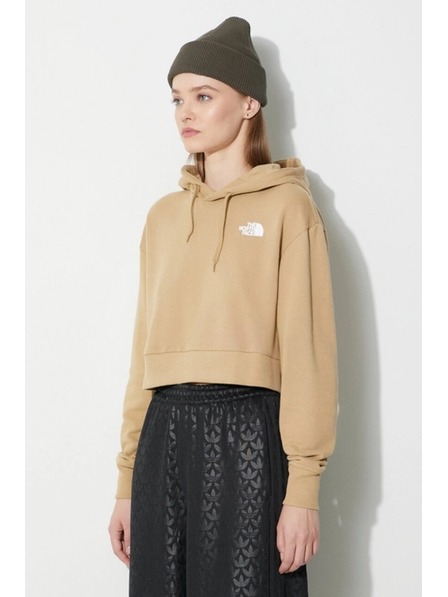 The North Face The North Face Trend Crop Hoodie barna női pulóver