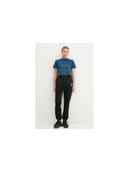Guess Jeans Guess jeans kék Colette crop póló