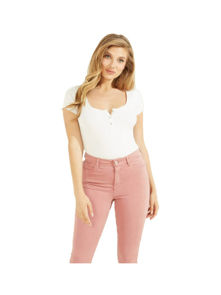 Guess Jeans Fehér gombos Guess farmer női póló