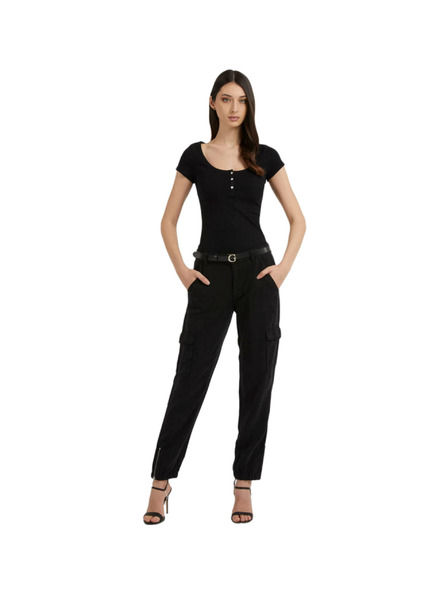 Guess Jeans Fekete gombos Guess farmer női póló
