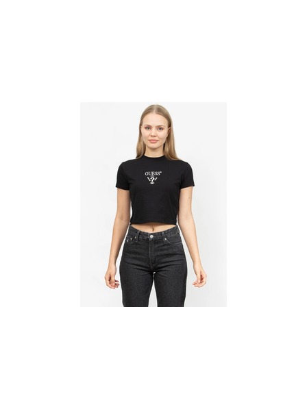 Guess Jeans Fekete Guess farmer kcdh1 női crop top