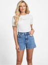 Guess Jeans Fehér Guess Blouse Cotton női póló