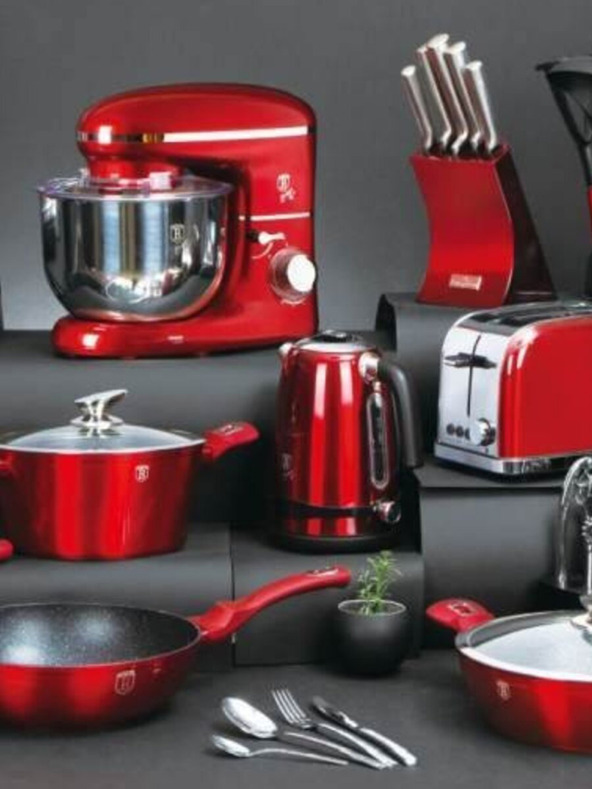 Berlingerhaus Rozsdamentes acél termosz 0,5 l Burgundia Metallic Line BERLINGERHAUS