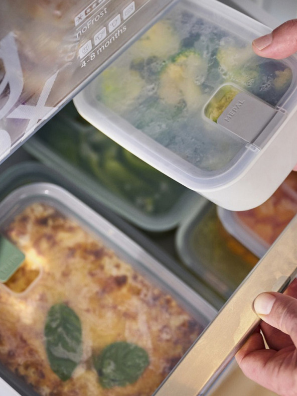 Mepal Világoszöld Mepal EasyClip ételtároló doboz 1000 ml