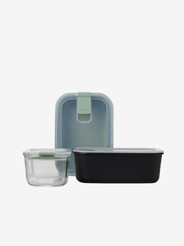 Mepal Fekete ételtároló doboz Mepal EasyClip 1000 ml