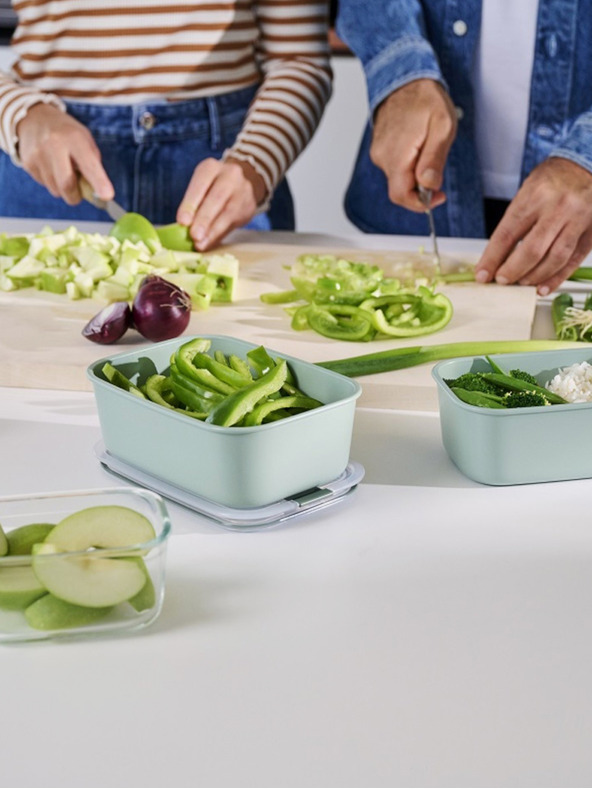 Mepal Fekete ételtároló doboz Mepal EasyClip 450 ml