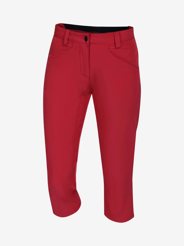 ALPINE PRO Női softshell capri ALPINE PRO WEDERA chili