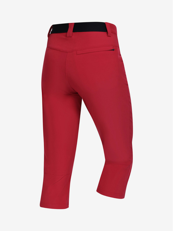 ALPINE PRO Női softshell capri ALPINE PRO WEDERA chili