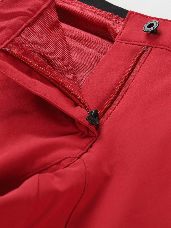 ALPINE PRO Női softshell capri ALPINE PRO WEDERA chili