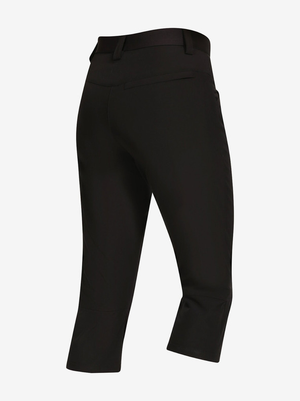ALPINE PRO Női softshell capri ALPINE PRO WEDERA fekete